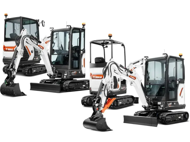 Kompaktowe koparki Bobcat E16, E17, E20 i E19. Sprawdź bobcat e19 dane techniczne, by poznać możliwości tej maszyny.