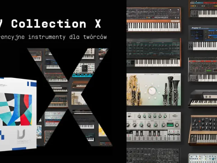Arturia V Collection X - wirtualne instrumenty dla twórców muzyki. Kolekcja zawiera syntezatory i klawisze.