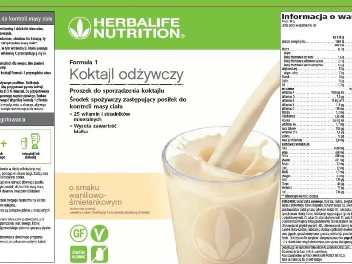 Herbalife koktajl skład - co naprawdę zawiera i jakie ma korzyści?