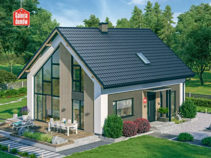 Stałe przeszklenia w domu jednorodzinnym - nowoczesny design i wnętrze pełne światła