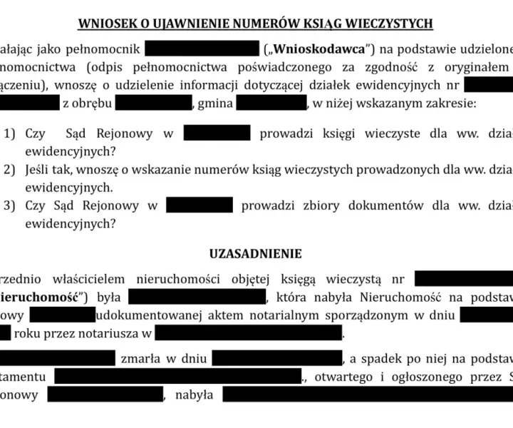 Numer księgi wieczystej: Komu podać? Jak chronić dane?