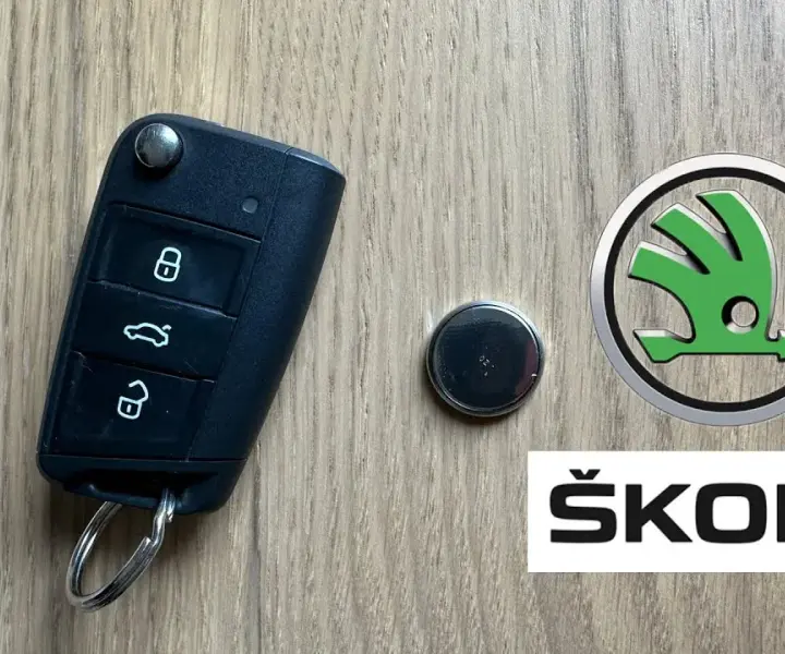 Wymiana baterii w kluczyku Skoda Octavia 3 - prosta instrukcja krok po kroku