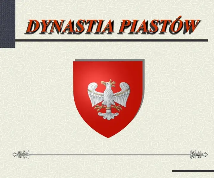 Dynastia Piastów prezentacja: gotowe slajdy i kluczowe informacje do szkoły