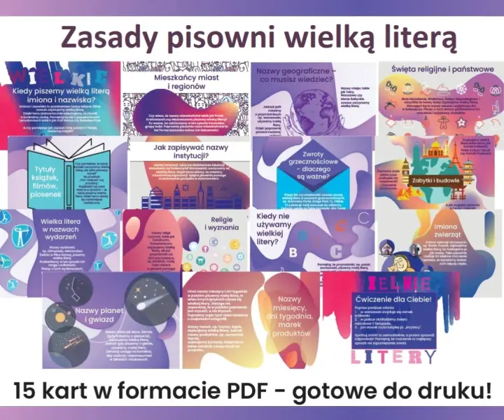 Czy nazwy przedmiotów szkolnych piszemy wielką literą? Oto zasady