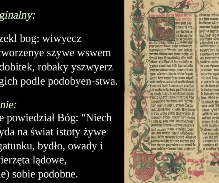 Jak brzmiał język polski w średniowieczu? Odkryj jego tajemnice