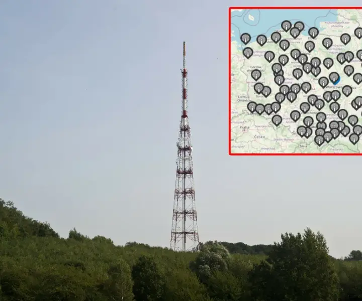 Nadajnik DVB-T2: Znajdź i ustaw antenę dla idealnego odbioru TV