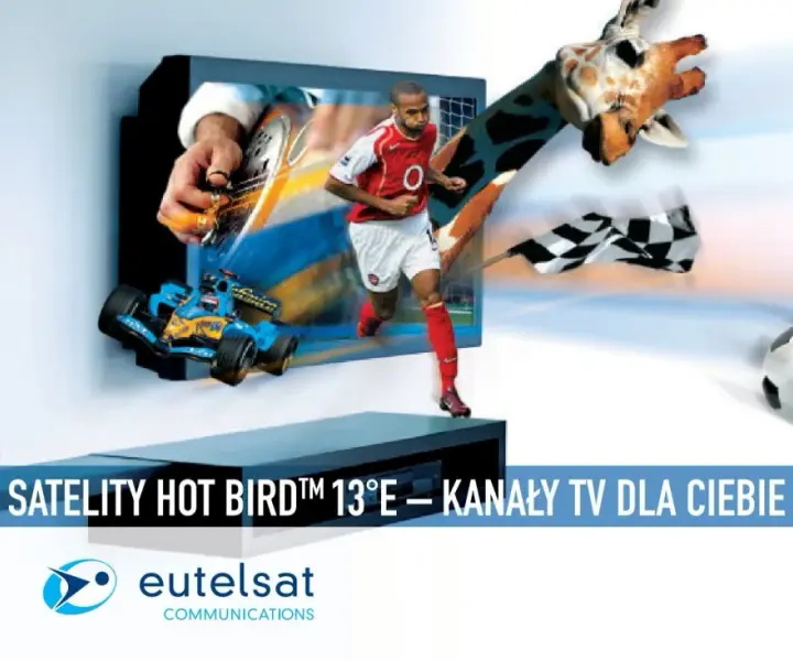 Hot Bird 13E: Lista kanałów FTA, 4K i płatnych aktualizacja