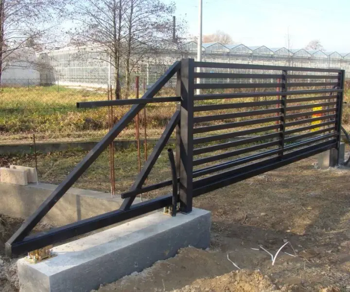 Fundament pod Bramę Przesuwną 4m - Montaż i Fundamenty