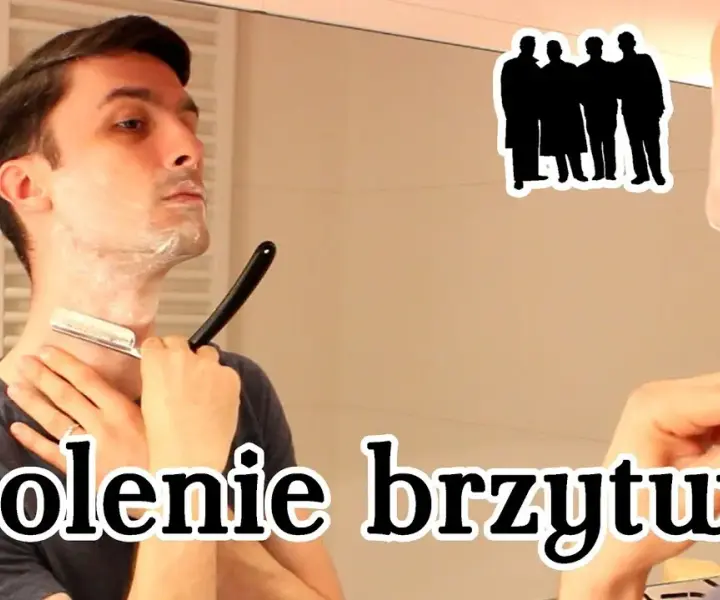 Jak golić się brzytwą: uniknij podrażnień i osiągnij perfekcję