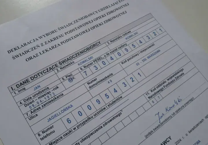 Jak wypełnić deklarację wyboru świadczeniodawcy dla dziecka krok po kroku