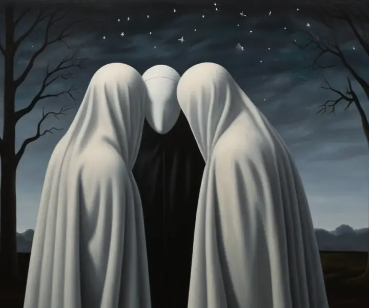 René Magritte: analiza "Kochankowie" i innych surrealistycznych prac