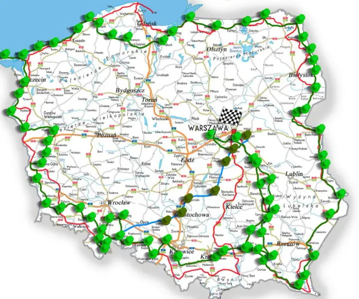 Trasa motocyklowa dookoła Polski: Kluczowe punkty, atrakcje i porady na udaną podróż