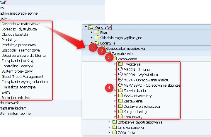 Kompletna lista transakcji SAP: Kody i zastosowania