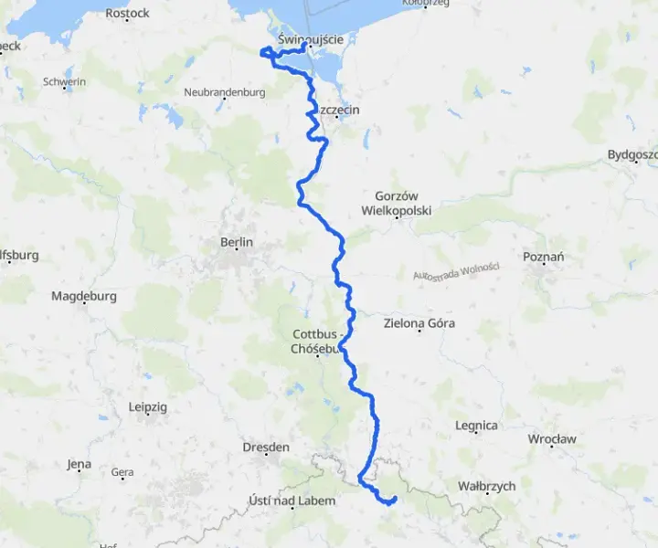 Trasa rowerowa wzdłuż Odry mapa – odkryj najpiękniejsze szlaki