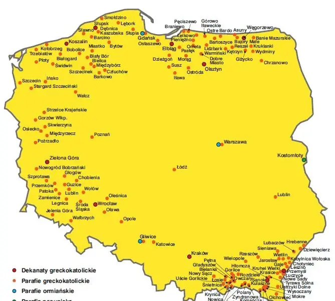 Gdzie jest najwięcej kościołów w Polsce? Odkryj zaskakujące statystyki