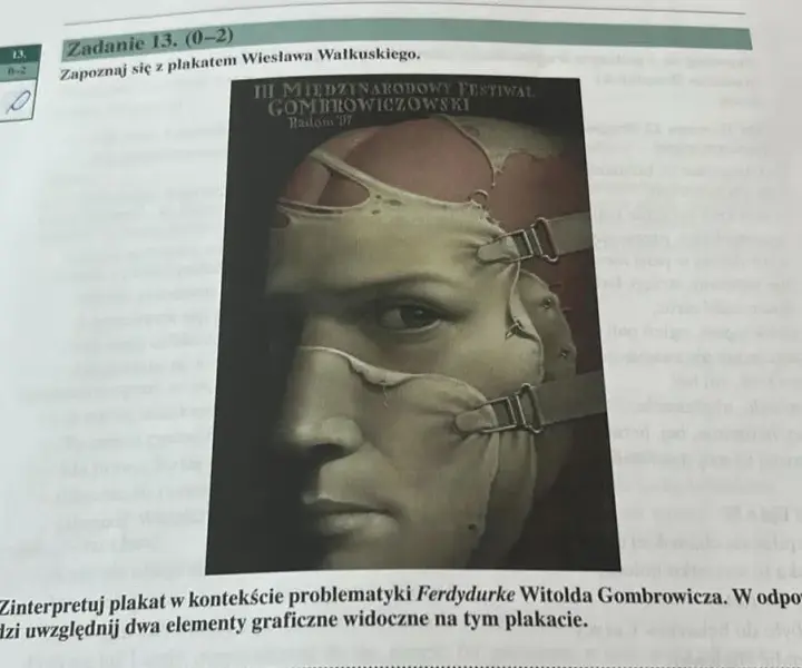 Plakat "Ferdydurke" - od literatury do sztuki: jak zmienił oblicze