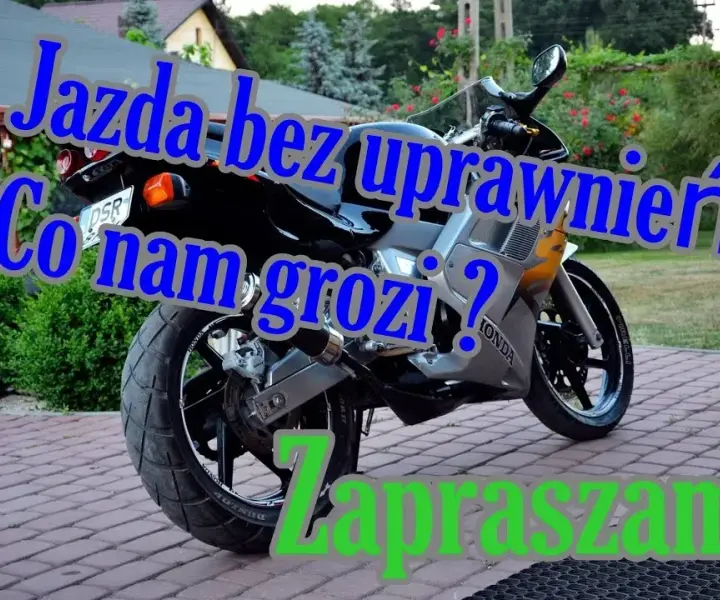 Co grozi za jazdę motorowerem bez uprawnień? Sprawdź kary i konsekwencje