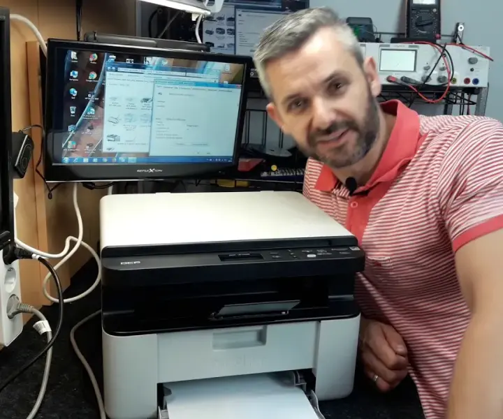 Jak podłączyć drukarkę Brother DCP-1622WE do Wi-Fi – prosty poradnik bez błędów