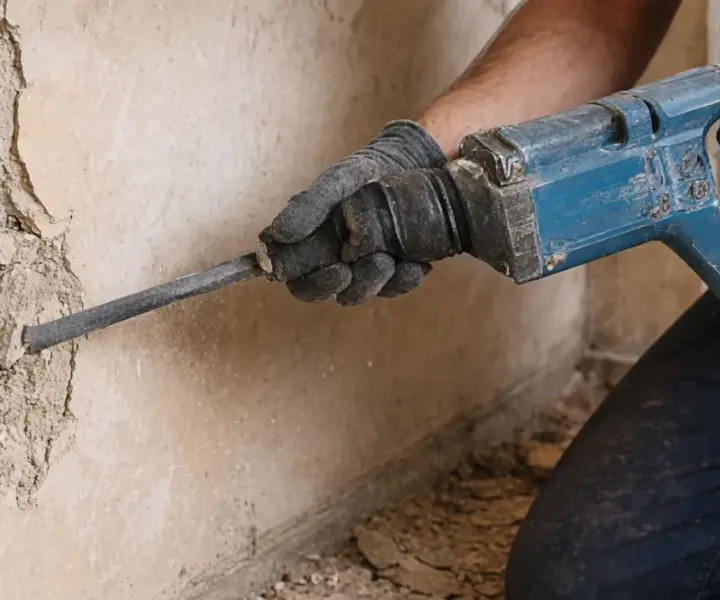 Jak usunąć tynk dekoracyjny ze ściany? Prosty poradnik DIY