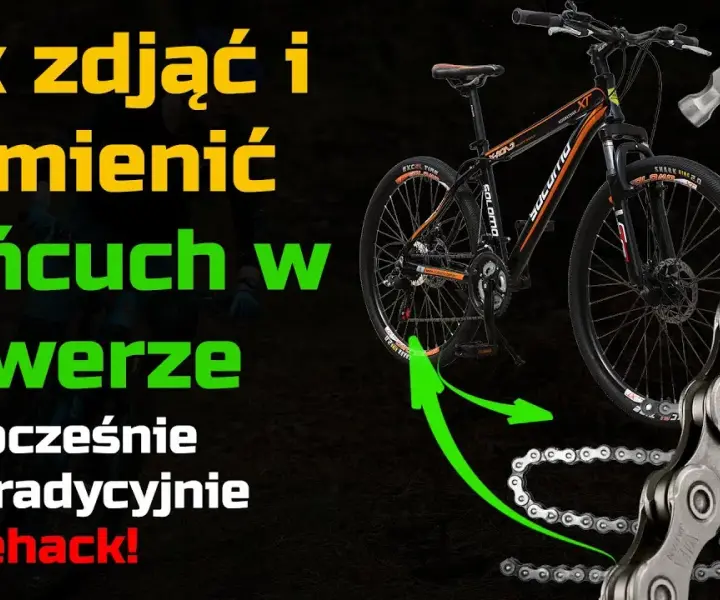 Jak zdjąć łańcuch z roweru - proste kroki, by uniknąć problemów