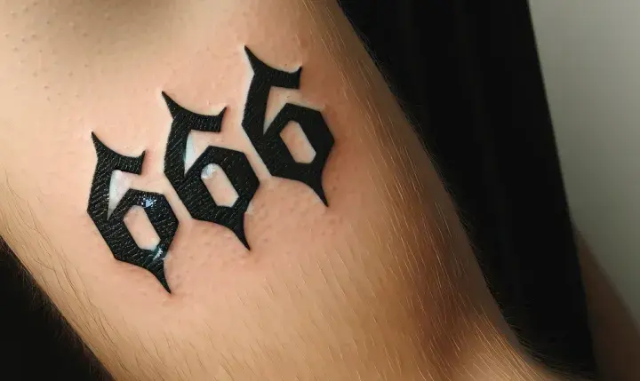 Co oznacza tatuaż 666? Szokujące znaczenia i konteksty kulturowe