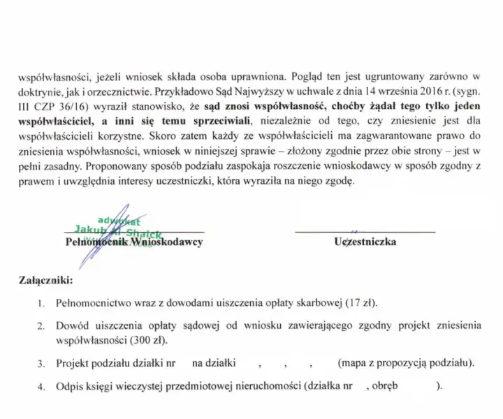 Czy wniosek o wykreślenie hipoteki muszą podpisać wszyscy współwłaściciele?
