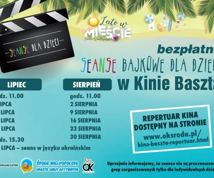 Repertuar kina w Środzie Wielkopolskiej: aktualne seanse i filmy