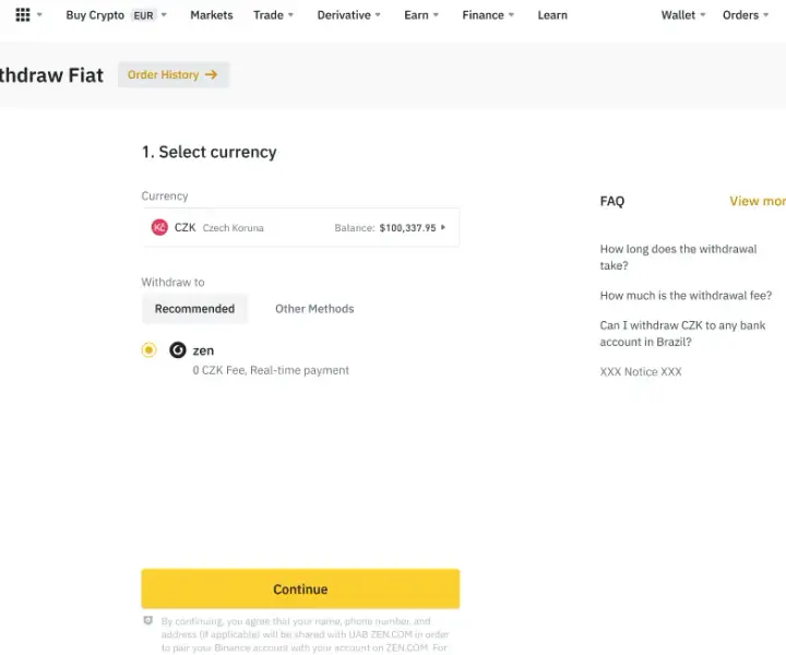 Jak bezpiecznie wypłacić środki z Binance na konto Zen bez ukrytych opłat