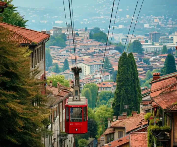 Jak dostać się kolejką na Stare Miasto w Bergamo? Praktyczne wskazówki