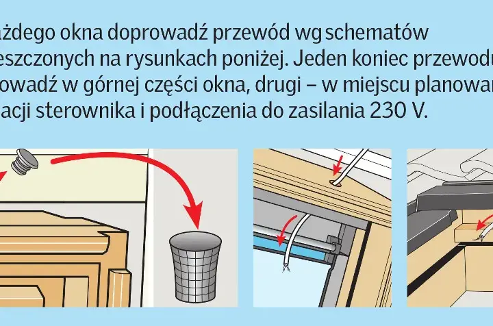 Jak puścić kabel przez okno: 5 bezpiecznych metod bez uszkodzeń