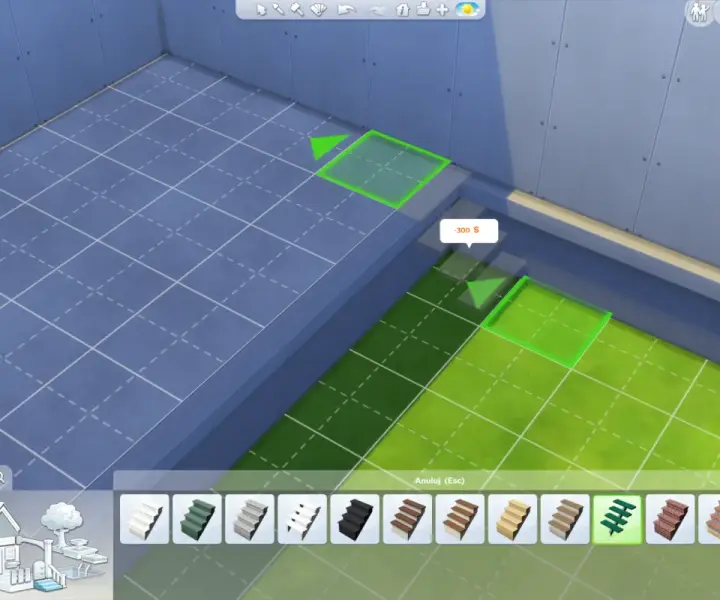 Małe schody w The Sims 4: Prosty trik, który zmieni twoje budownictwo