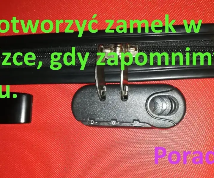 Jak otworzyć zamek TSA w walizce bez klucza i co zrobić, gdy zapomnisz kodu