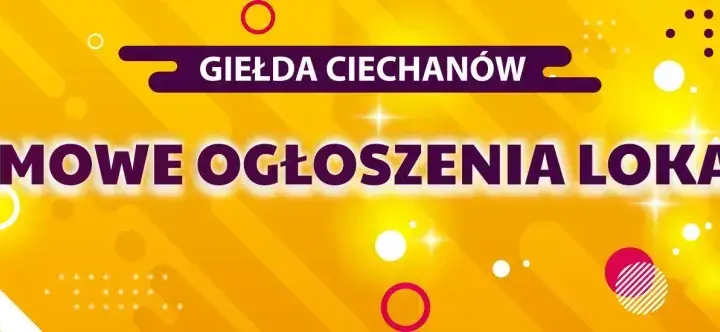 Giełda Ciechanów kiedy otwarta? Sprawdź godziny i dni otwarcia