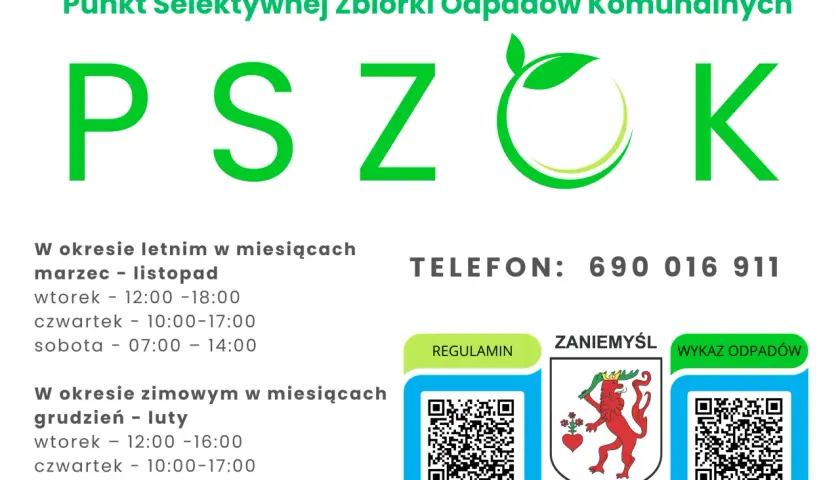 Godziny otwarcia PSZOK w różnych miastach Polski – sprawdź