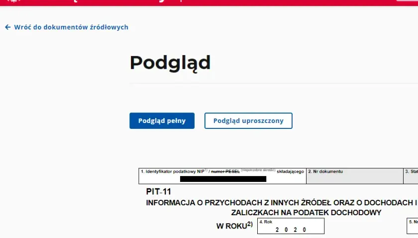 Twój e-PIT: Czy urząd skarbowy sam rozliczy Twój PIT-11?