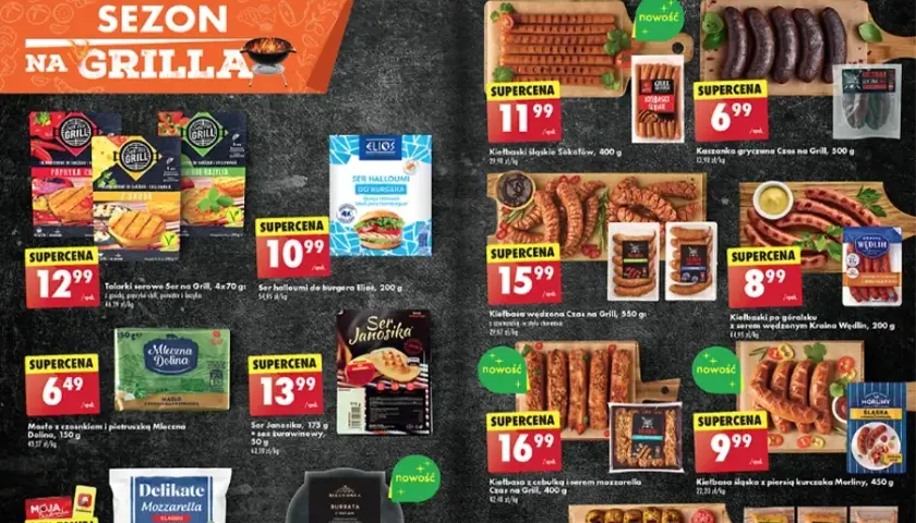 Biedronka na grilla: najlepsze promocje i produkty na letnie grillowanie