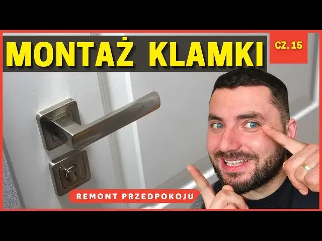 Jak zamontować klamkę w drzwiach zewnętrznych? Poradnik krok po kroku