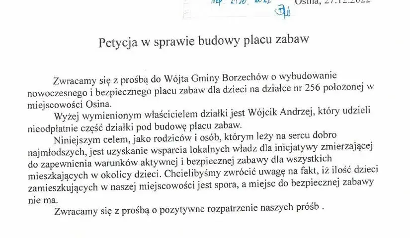Jak napisać petycję o plac zabaw, aby skutecznie zmienić otoczenie