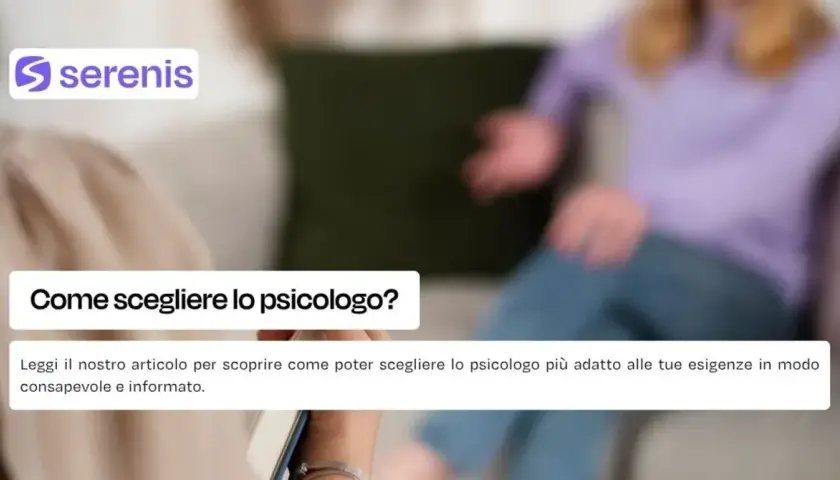 Serenis: scegli il tuo psicologo ideale. Scopri come con il nostro master online psicologia.