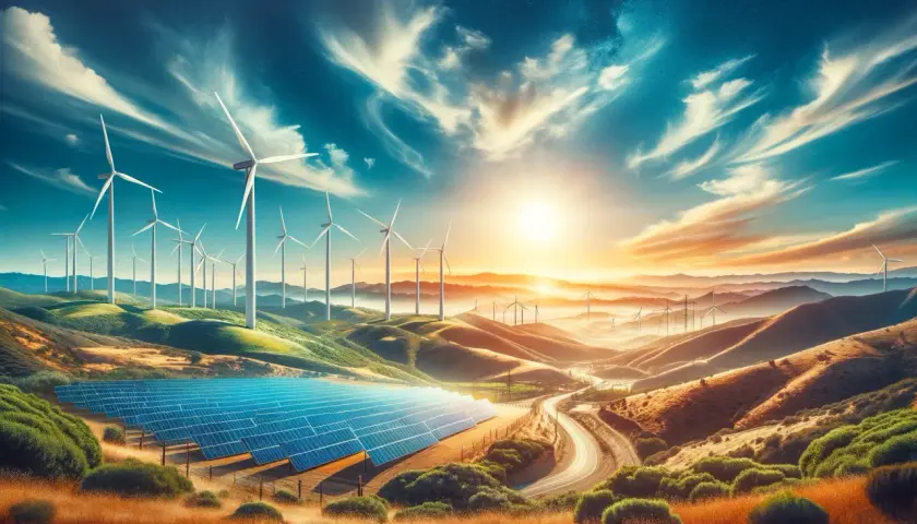 Elektrownia słoneczna w Kalifornii: Jak osiągnąć 100% OZE?