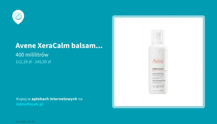 Avene Xeracalm balsam czy krem - który produkt lepszy dla Twojej skóry?