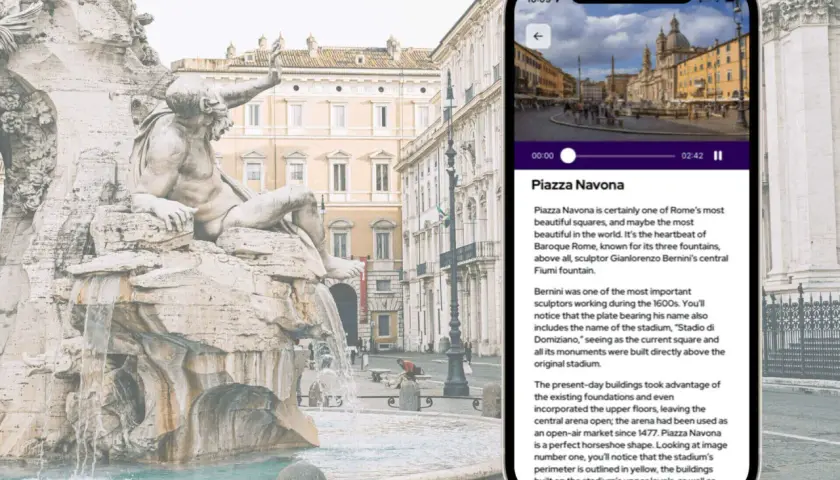 Fontana dei Quattro Fiumi a Piazza Navona, Roma. Scopri cosa vedere in questa splendida piazza barocca.