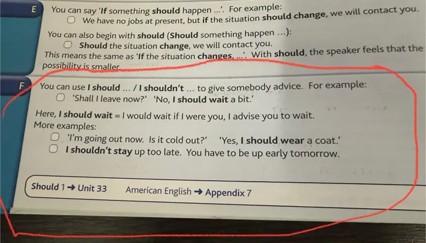 Przydatne przymiotniki po angielsku: "strange", "odd", "funny", "typical", "natural", "interesting". Używane w zdaniach z "should".