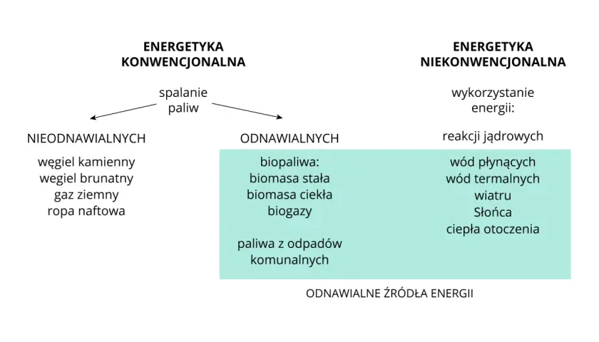 Odnawialne źródła energii w Polsce to biopaliwa, biomasa, biogazy, paliwa z odpadów, a także energia wiatru, słońca i ciepła otoczenia.