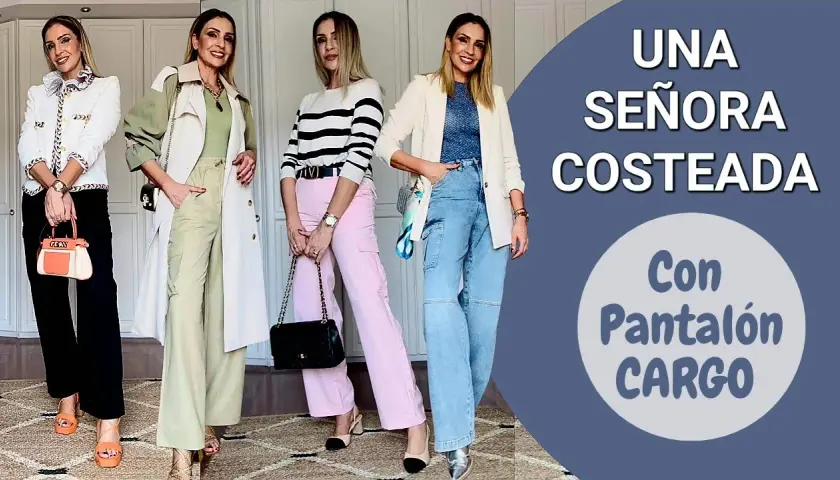 Pantalones cargo mujer: ¿Cómo lucirlos y combinarlos sin errores?