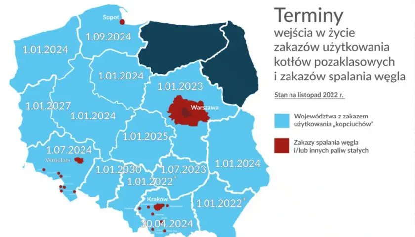 Wymiana pieca 2026: Terminy, dotacje i kary. Sprawdź swój region!