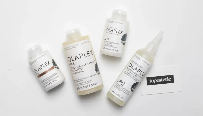 Zestaw produktów Olaplex: szampon, odżywka, kuracja i krem do stylizacji. Dowiedz się, olaplex co to za magia dla włosów.