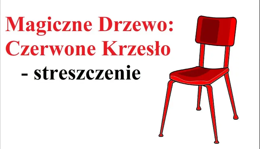 Czerwone krzesło recenzja. Czy warto? Magia, która wciąga!