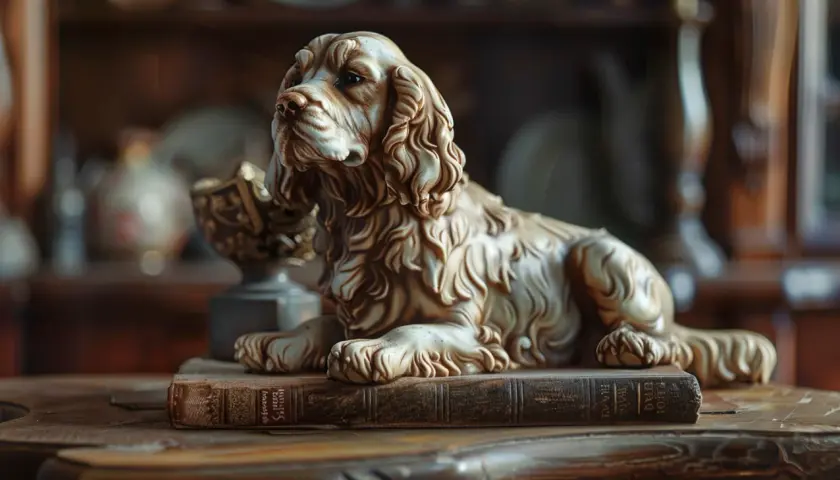 Wierność w porcelanie: Postaw na porcelanowe figurki psa 
