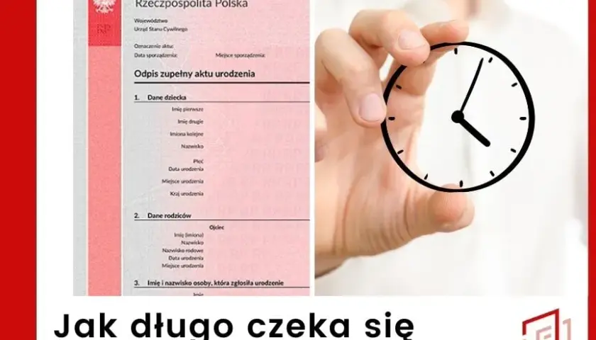 Ile się czeka na odpis aktu urodzenia? Sprawdź czas oczekiwania